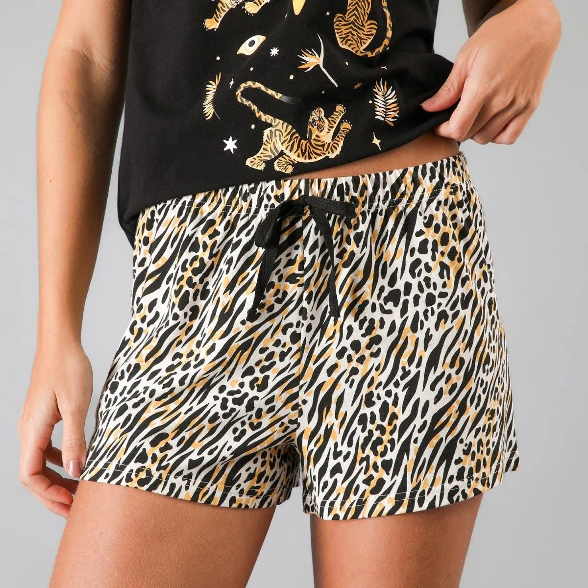 Pijamas Top M. Corta + Short