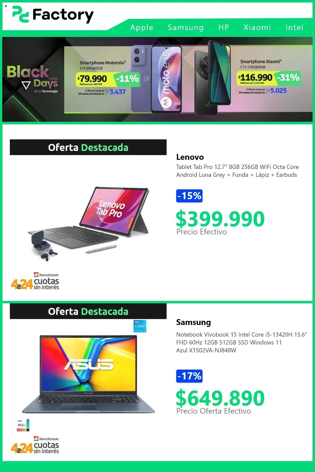 Catálogo de PC Factory ofertas 25 de marzo al 4 de abril 2025 - Página 4