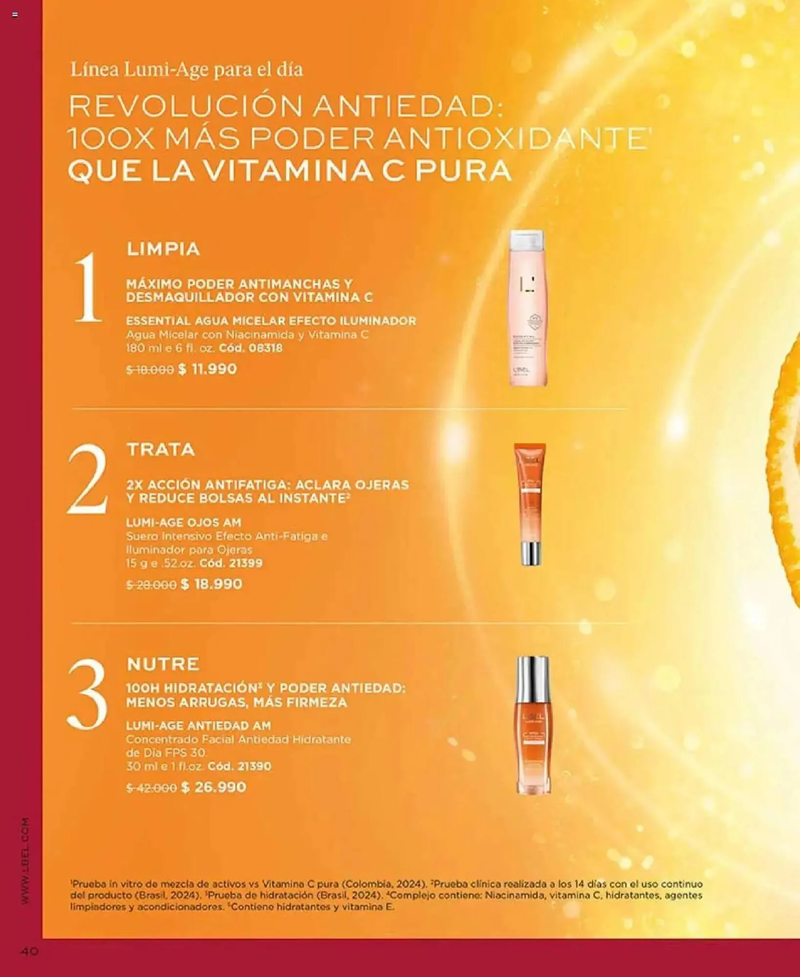 Catálogo de Catálogo L'Bel 14 de octubre al 1 de noviembre 2025 - Página 40