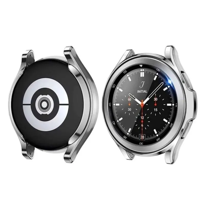 Protector + 4 Láminas Vidrio Para Galaxy Watch 4 42mm Classic