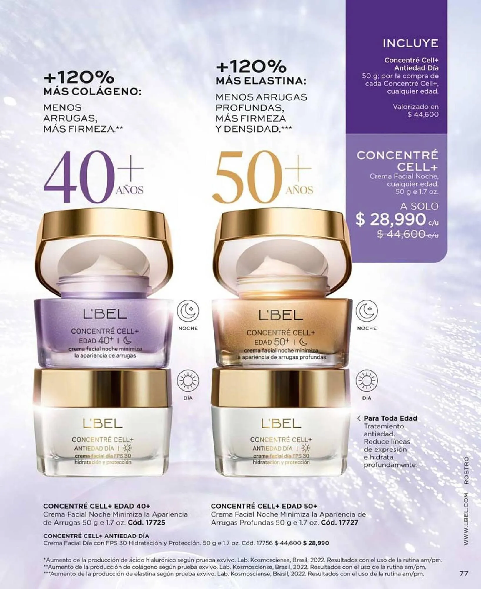 Catálogo de Catálogo L'Bel 19 de octubre al 2 de noviembre 2023 - Página 74