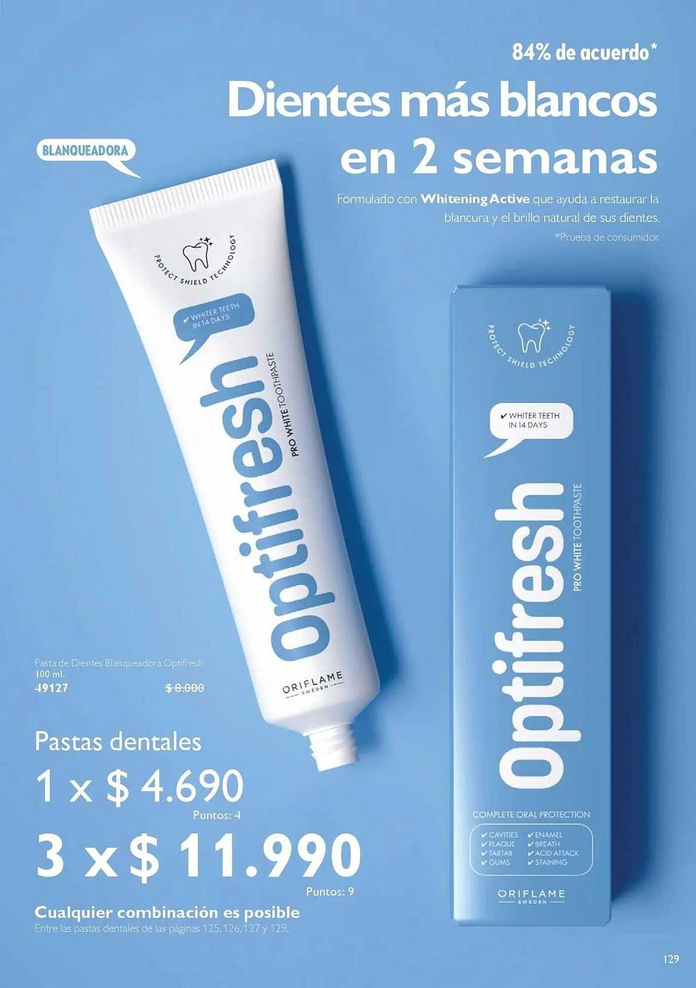 Catálogo de Catálogo Oriflame 28 de marzo al 17 de abril 2026 - Página 129