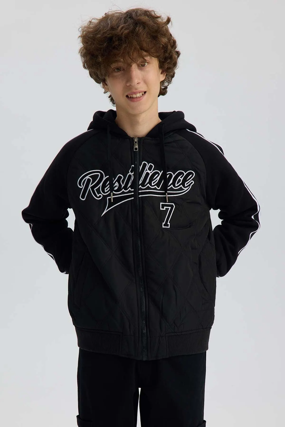 Chaqueta Niño Bomber Negro