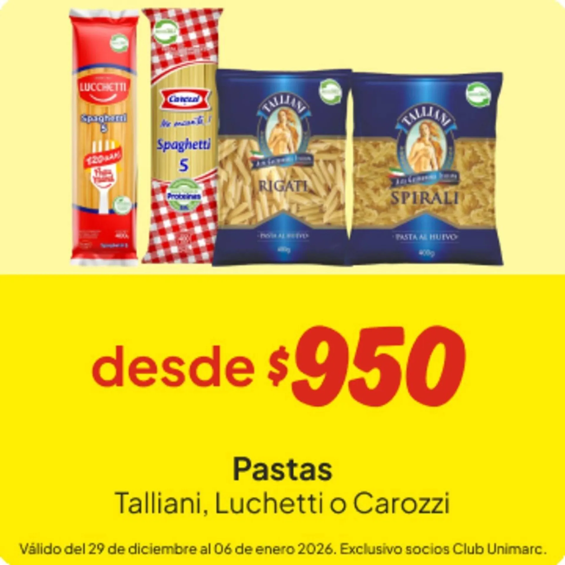 Catálogo de Catálogo Unimarc 29 de diciembre al 6 de enero 2026 - Página 1