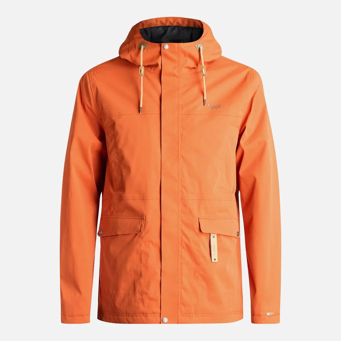 Chaqueta Hombre DayBreak B-Dry Jacket Naranjo Oscuro Lippi