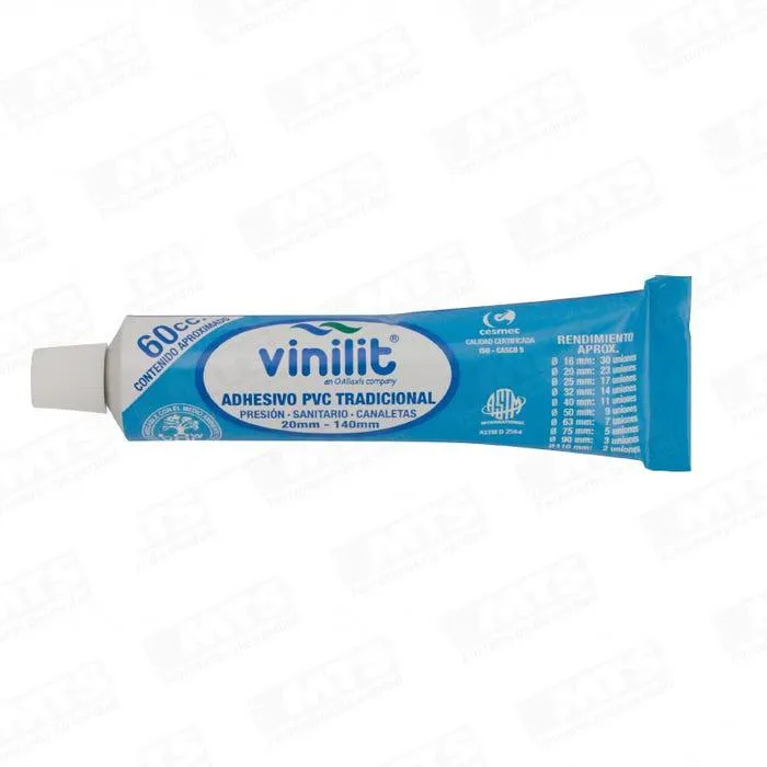 VINILIT ADHESIVO PVC POMO 60CC