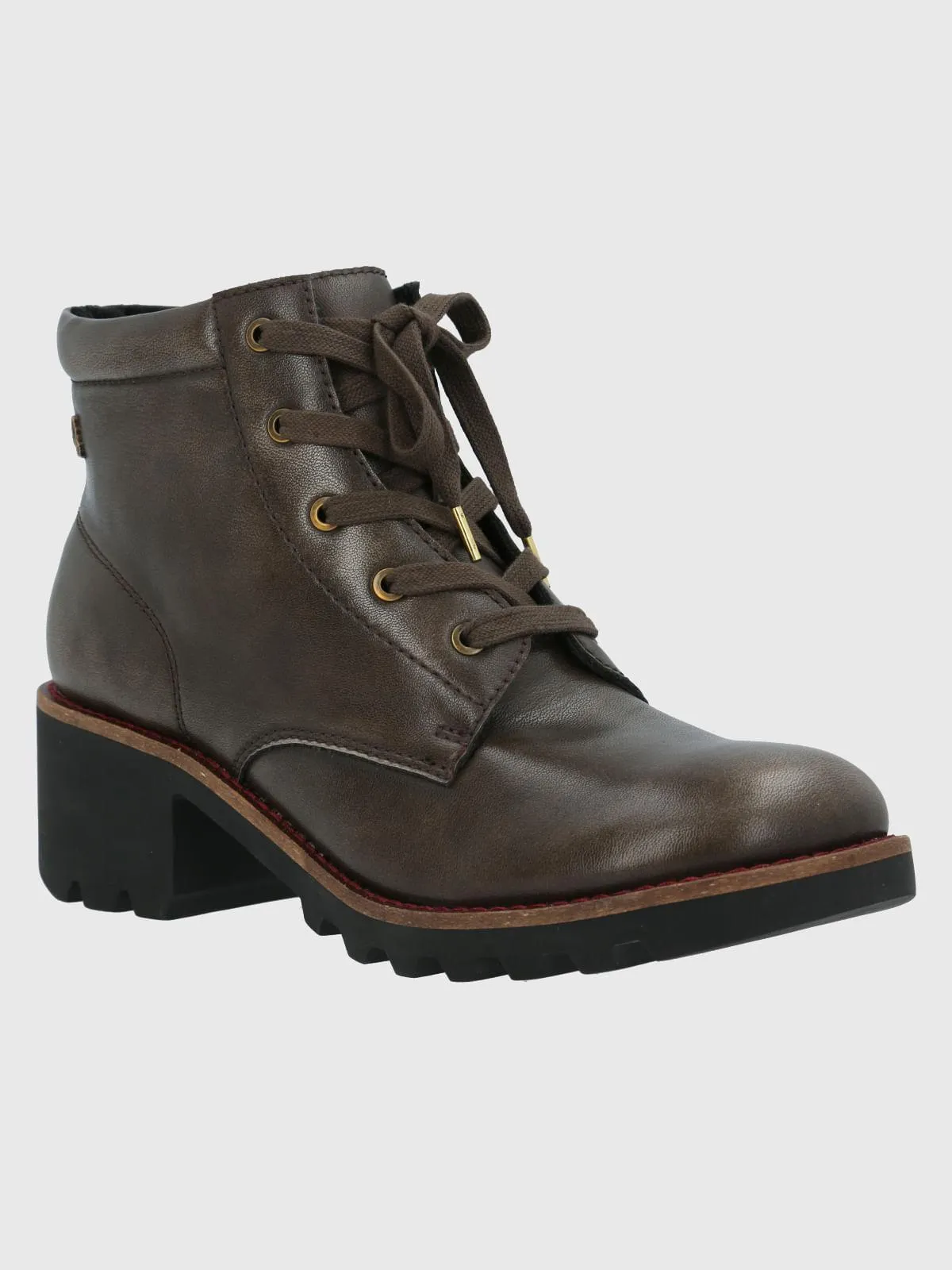 Botin Mujer Sula Gris Hush Puppies