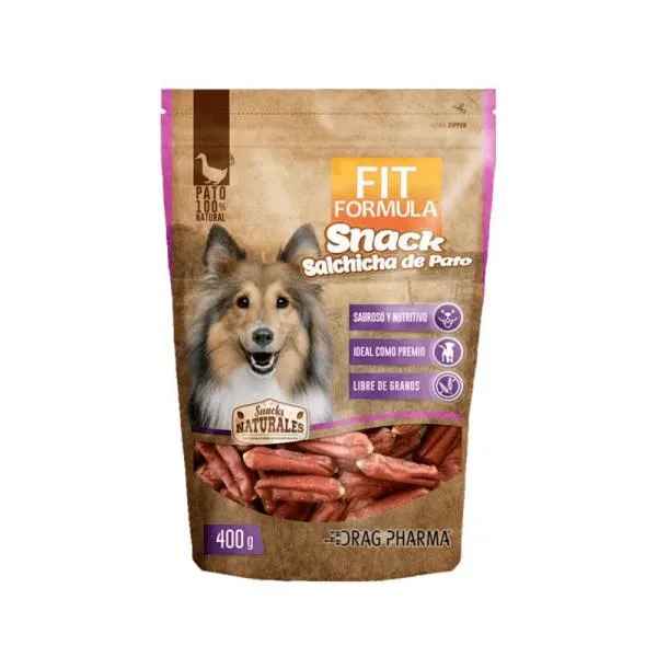 Fit Snack Salchicha De Pato 400Gr