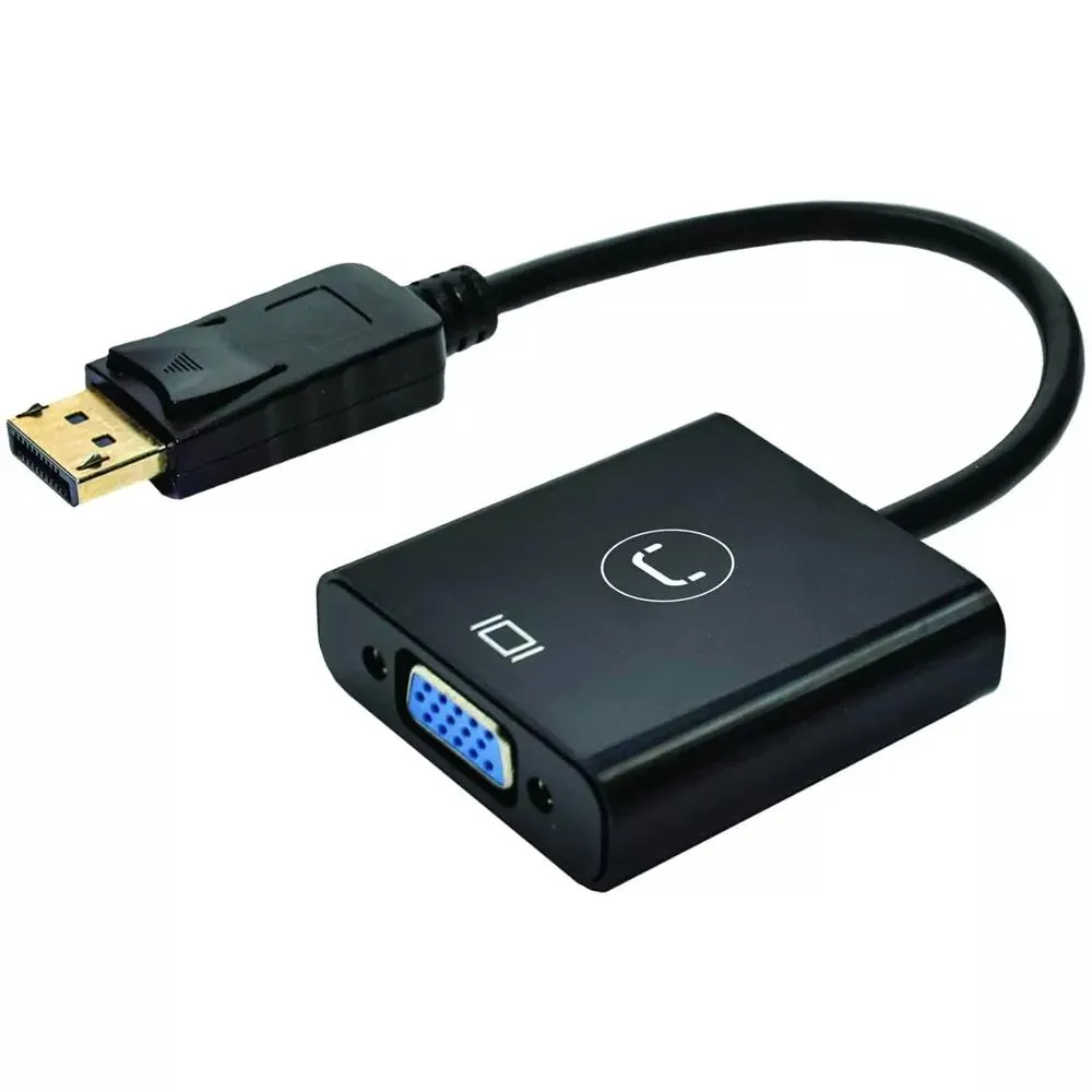 Adaptador DisplayPort Macho a VGA Hembra - AD3006BK