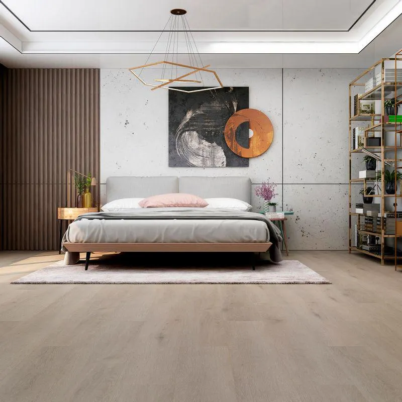 Piso Vinílico LVT Nature Lux Bianco S/Bisel 187x1227 mm