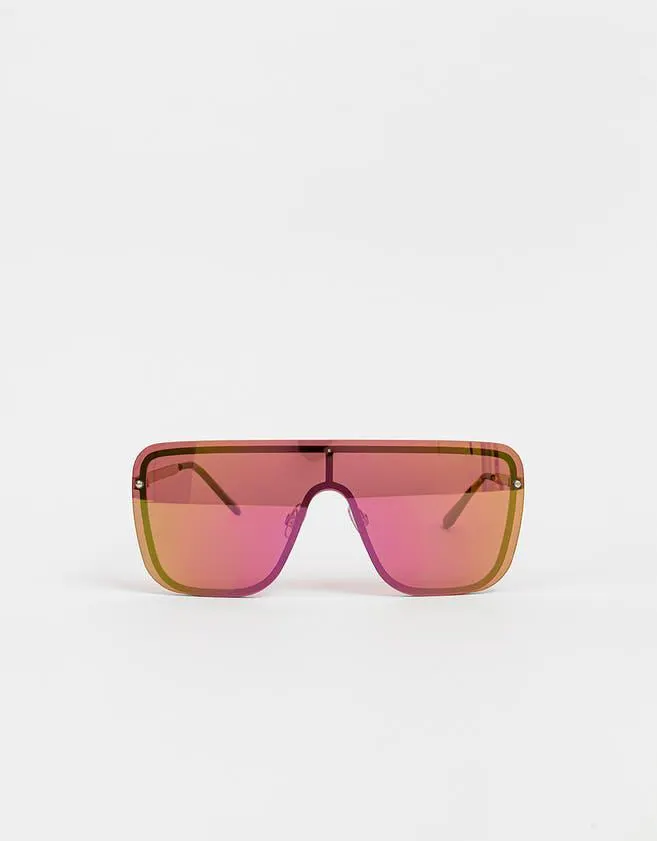 Anteojos grandes espejados