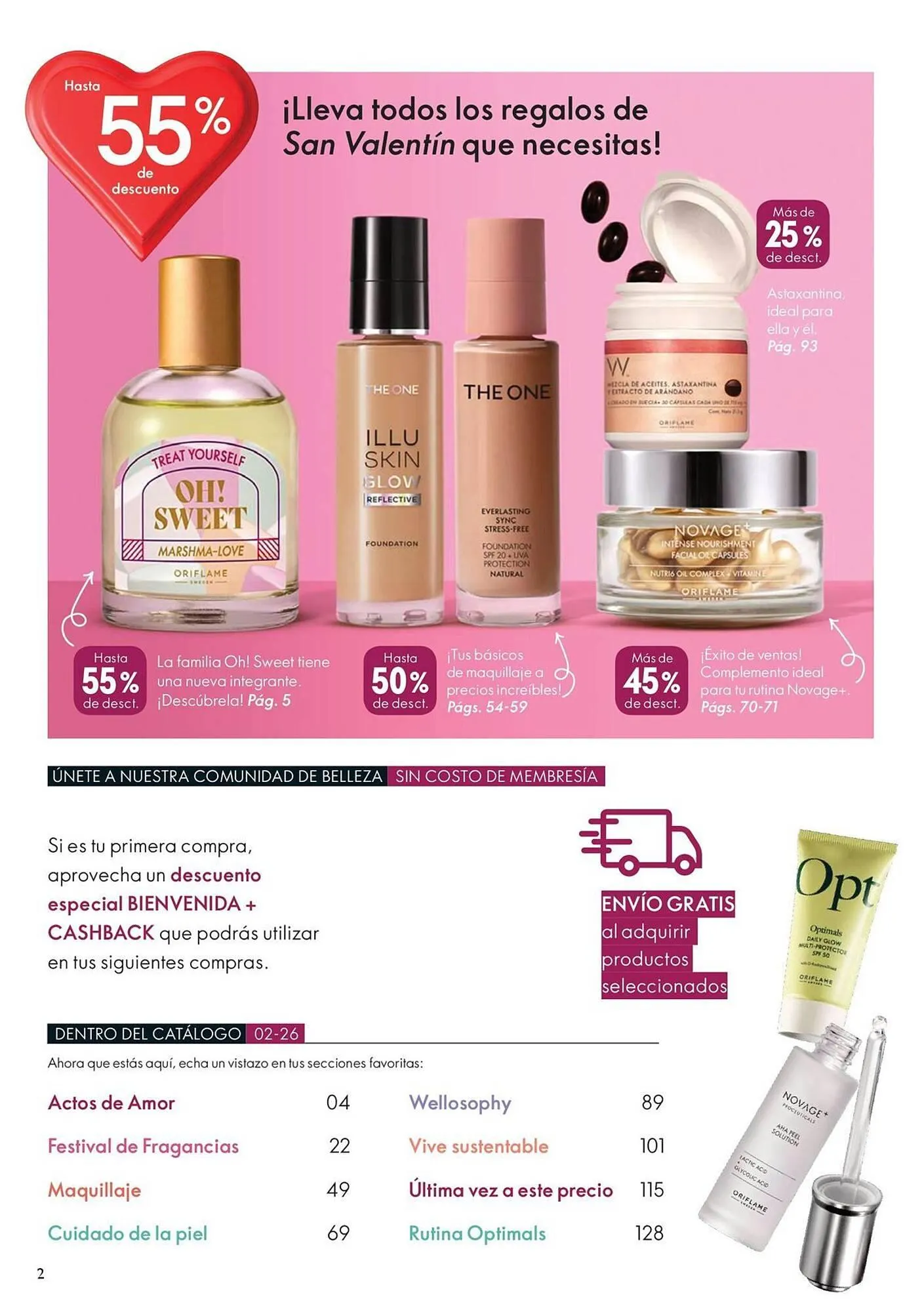 Catálogo de Catálogo Oriflame 24 de enero al 13 de febrero 2026 - Página 2