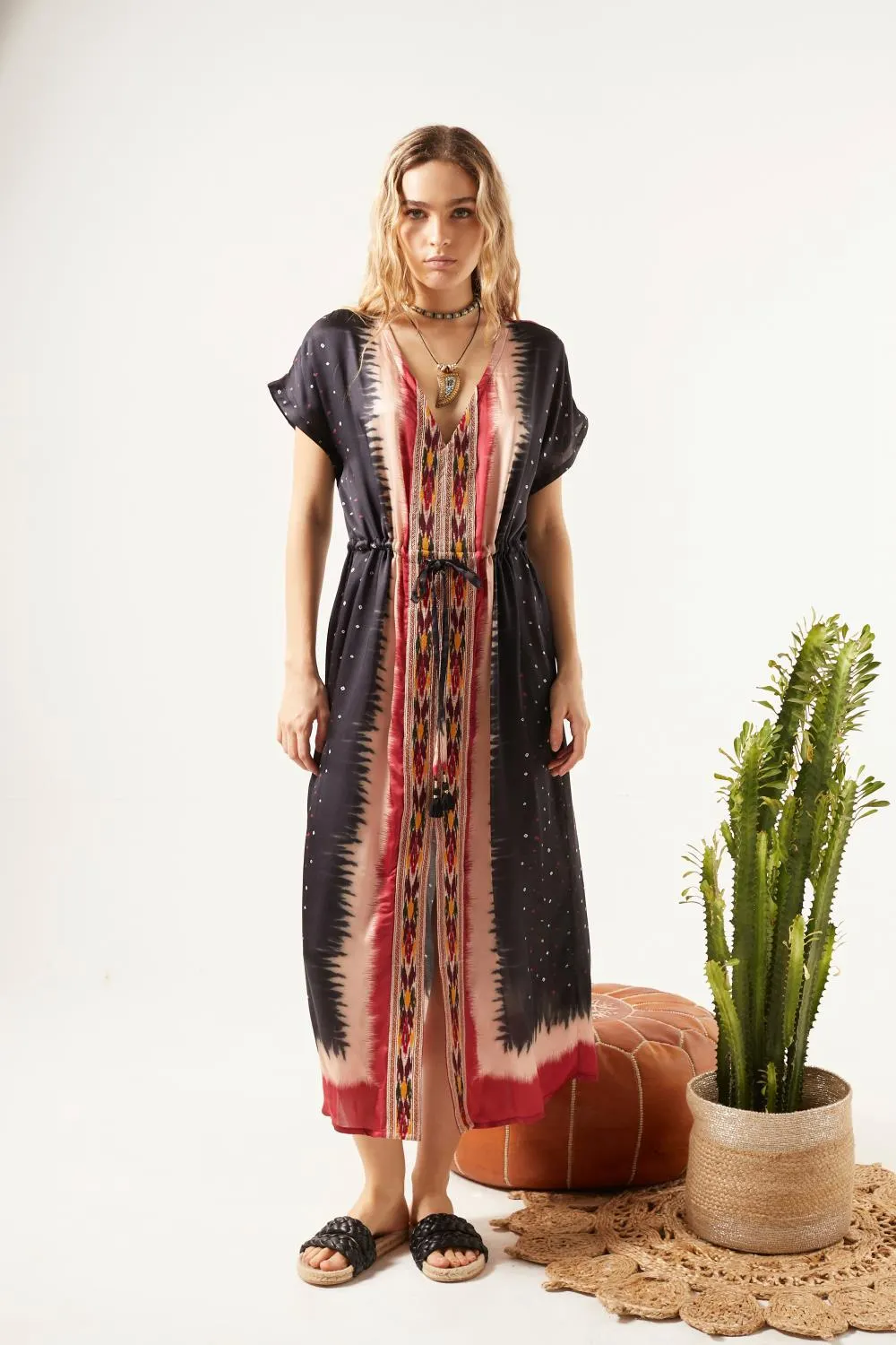 vestido buganda bandani