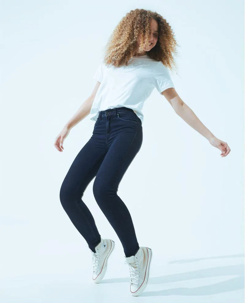 Jean Skinny fit oscuro para mujer