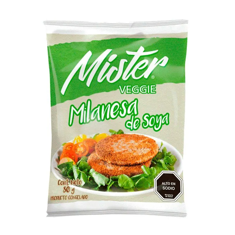 Milanesa De Soya Mr Veggie 80 Gr