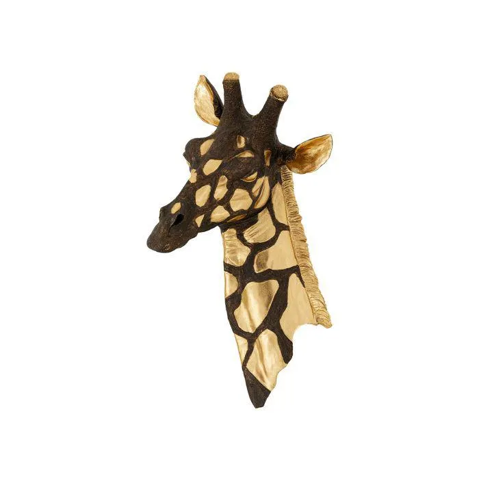 Objeto Pared Elegant Giraffe
