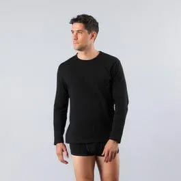 Camiseta Cuello Redondo Hombre 50749 Negro