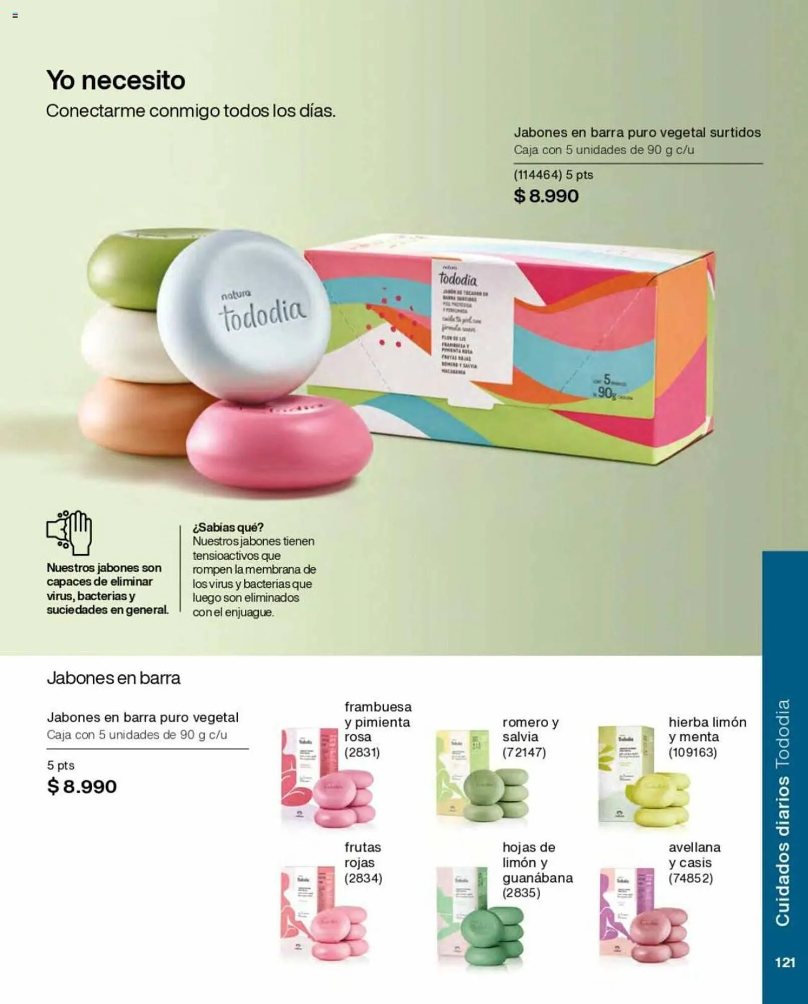 Catálogo de Catálogo Natura 1 de septiembre al 30 de septiembre 2023 - Página 121