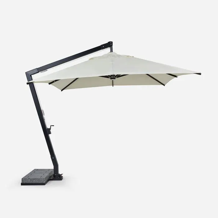 Quitasol Fibra Vidrio Rectangular Pedestal