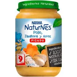Picado Naturnes Pollo Zanahoria Arroz 215 g