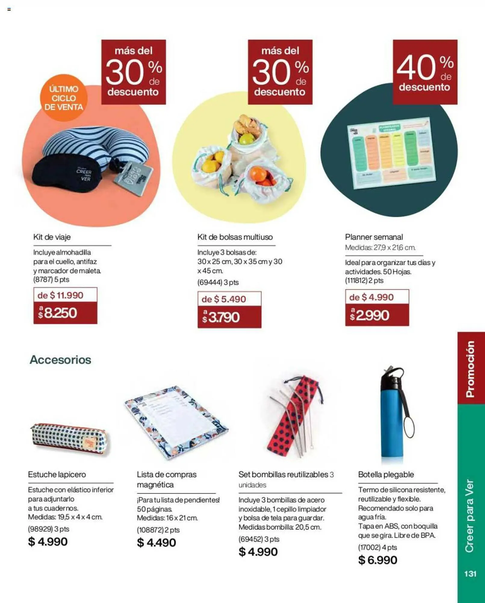 Catálogo de Catálogo Natura 1 de julio al 31 de octubre 2023 - Página 131