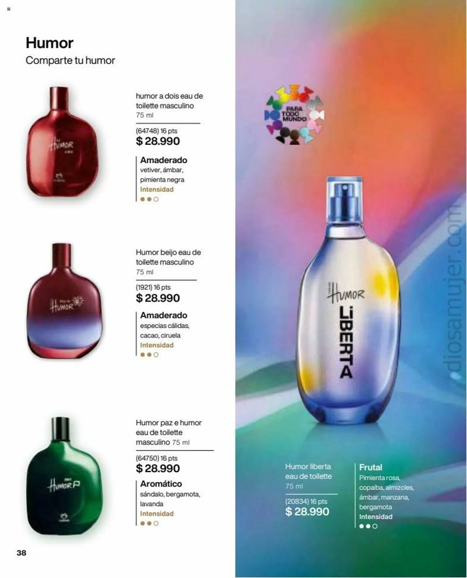 Catálogo de Catálogo Natura 1 de octubre al 15 de octubre 2023 - Página 38