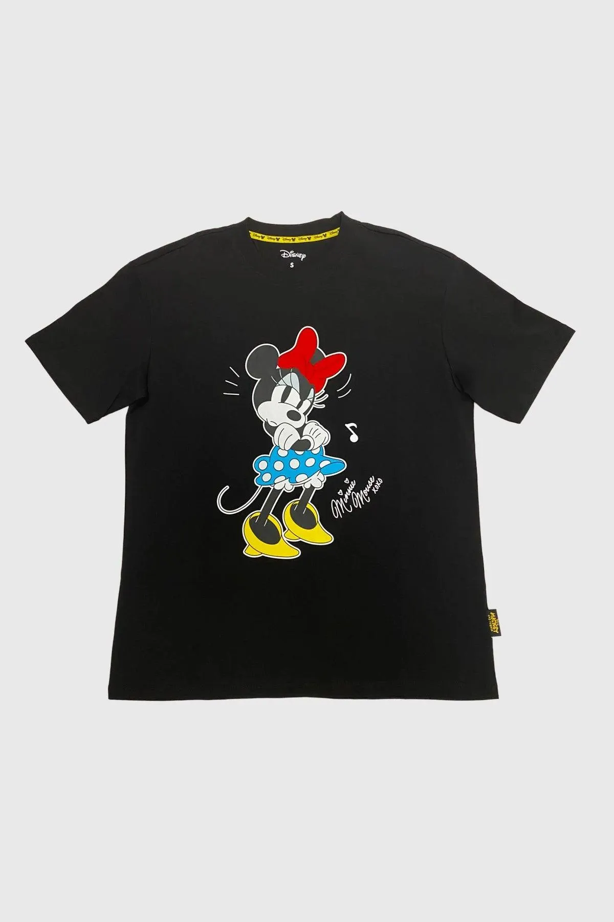 Polera Mujer Oversize Minnie Negro