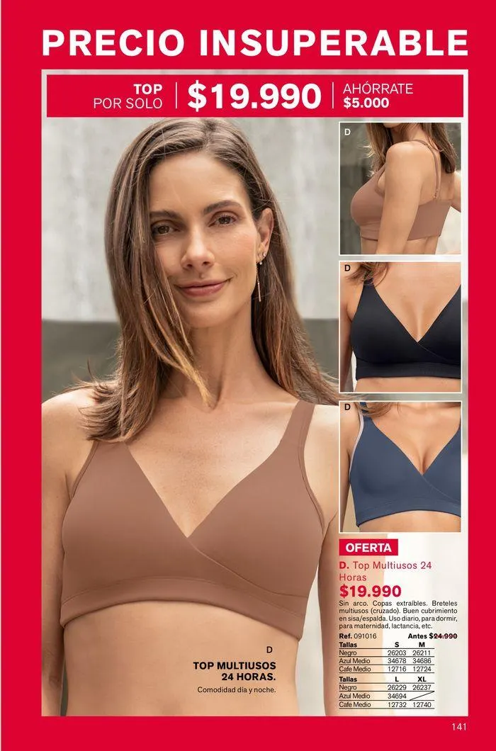 Catálogo de Ofertas Leonisa 23 de agosto al 6 de septiembre 2024 - Página 141