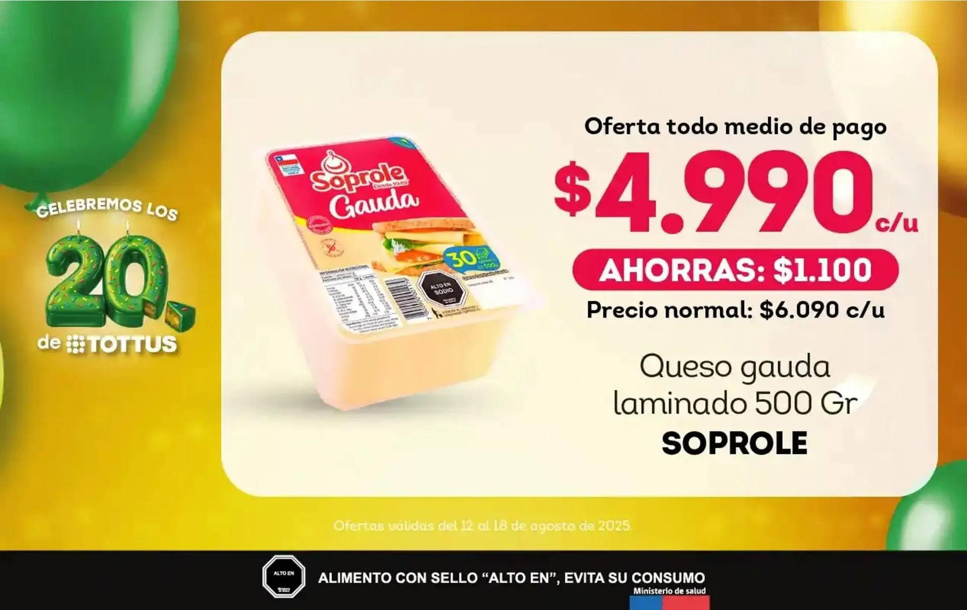 Catálogo de Catálogo Tottus 12 de agosto al 18 de agosto 2025 - Página 1