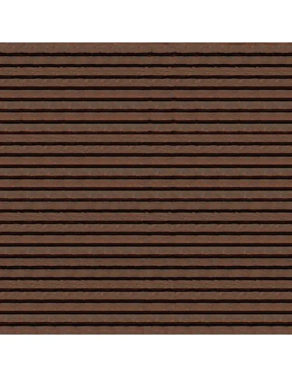 DECK RANURADO 2200X150X25 CHOCOLATE 1,32 M2/CAJA