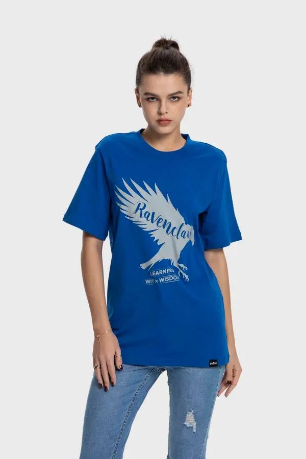 Polera mujer oversize azul