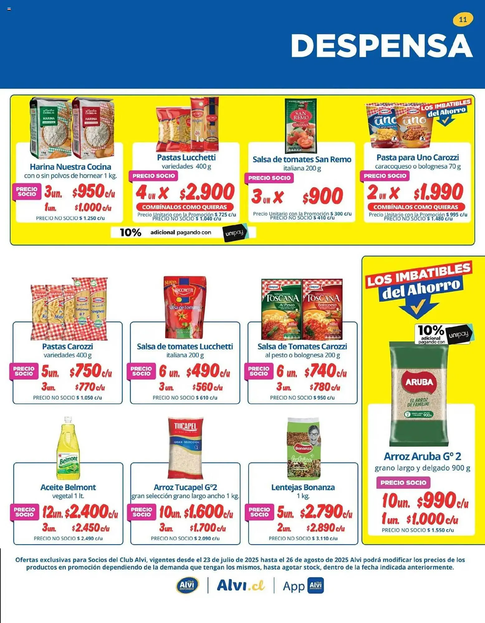 Catálogo de Catálogo Alvi 23 de julio al 27 de agosto 2025 - Página 11