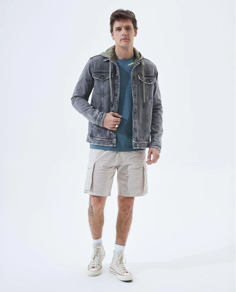 Chaqueta tipo Trucker para hombre