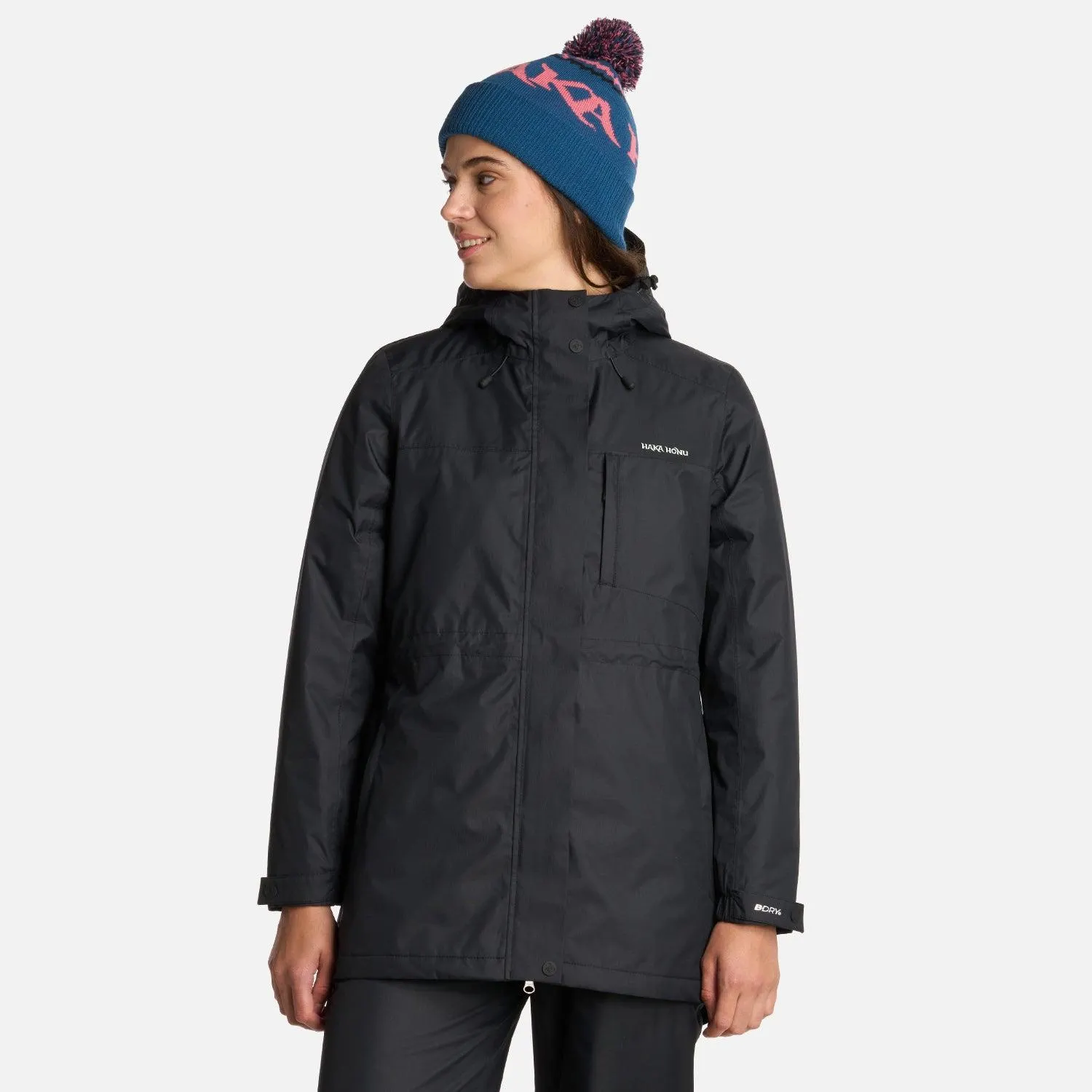 Chaqueta Mujer Terranova Negro Haka Honu