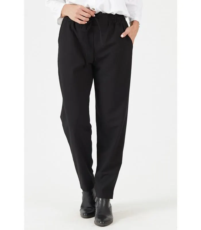 Pantalon slouchy negro