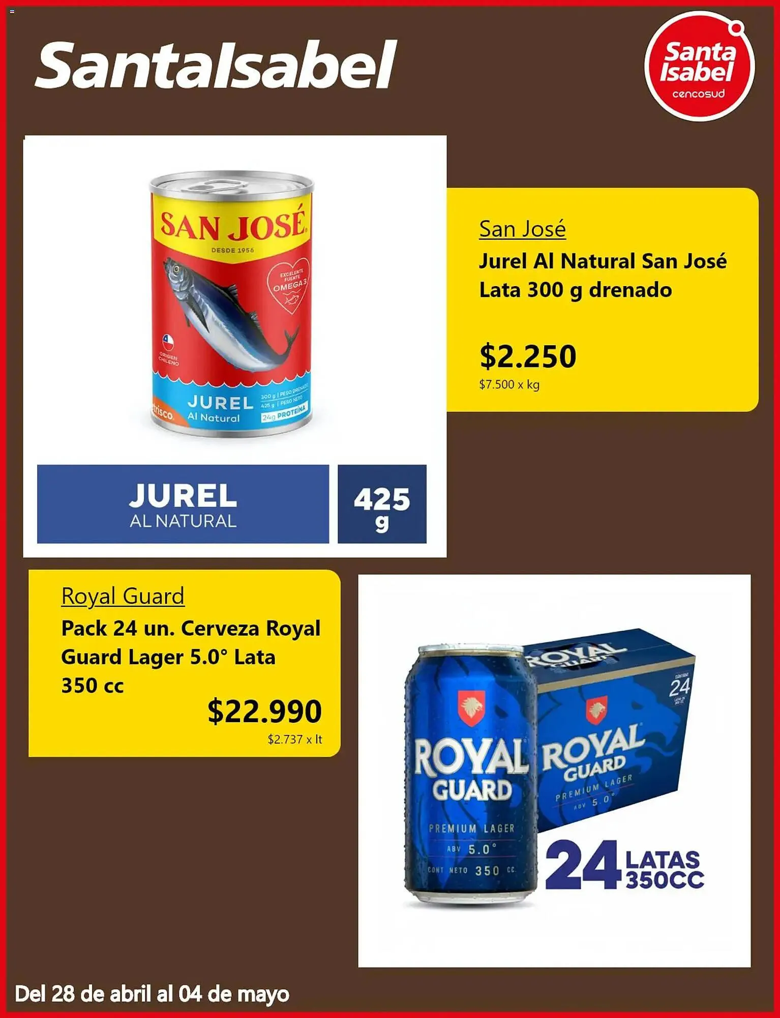 Catálogo de Catálogo Santa Isabel 28 de abril al 5 de mayo 2026 - Página 2