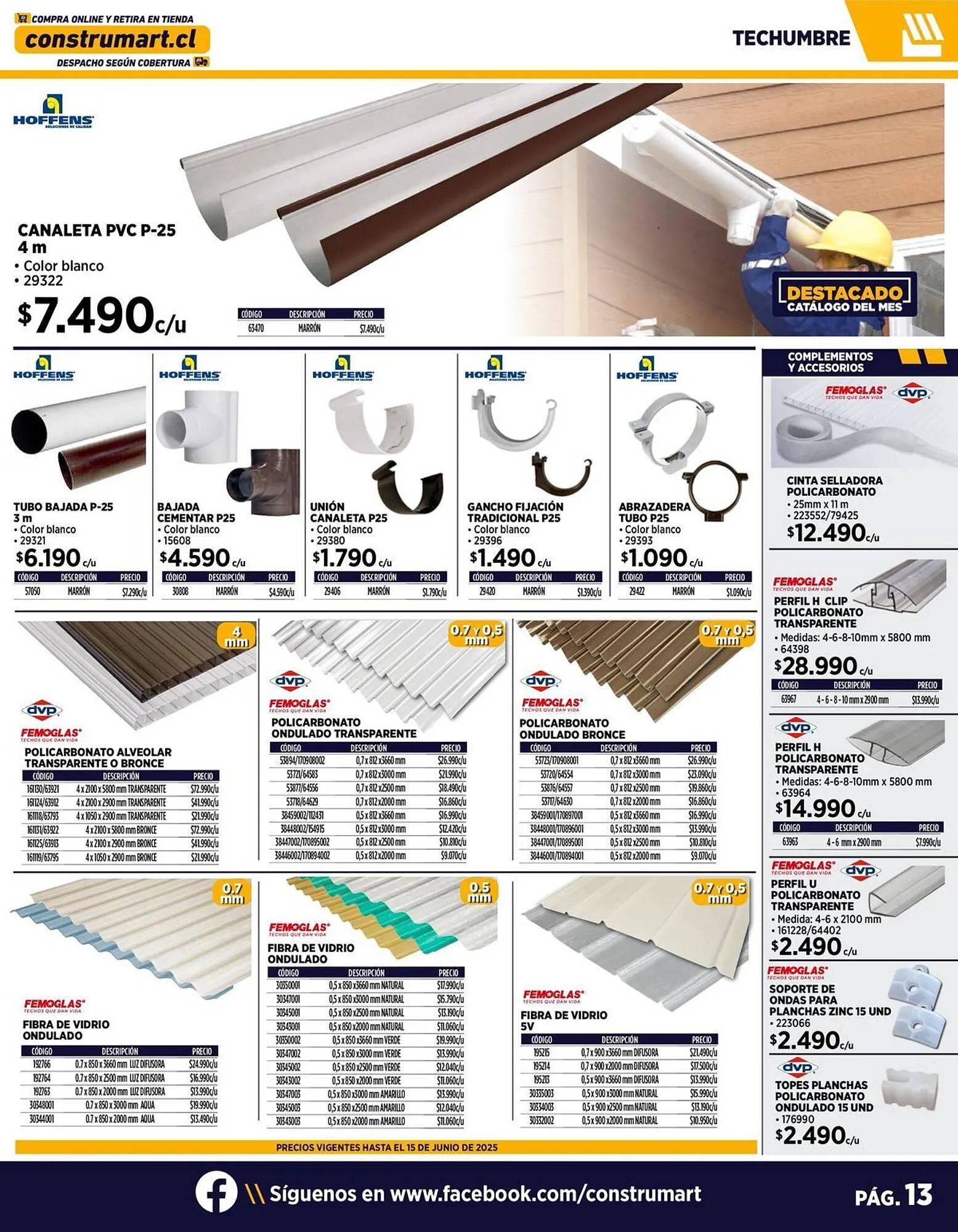 Catálogo de Catálogo Construmart 1 de julio al 31 de julio 2025 - Página 13