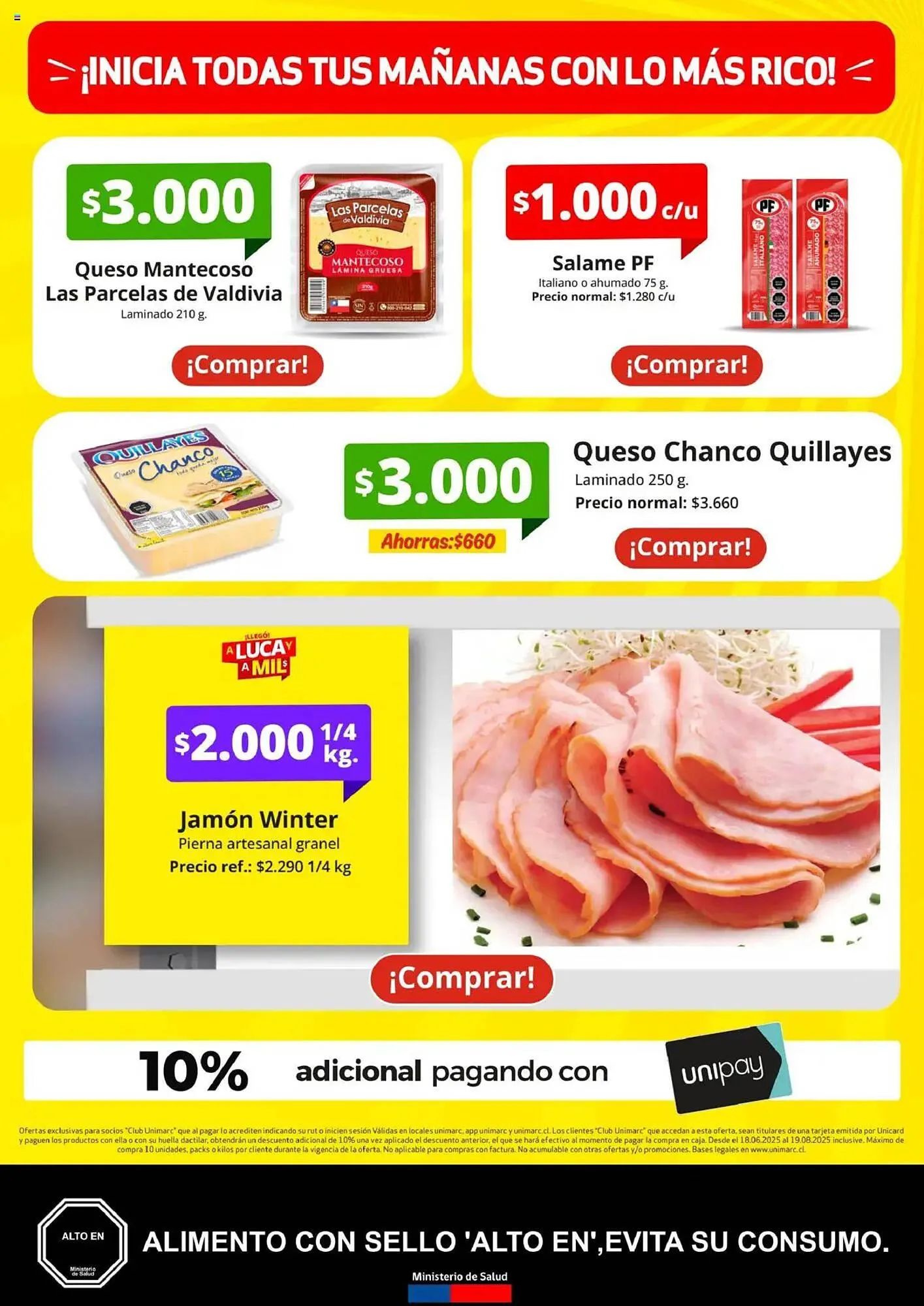 Catálogo de Catálogo Unimarc 18 de junio al 19 de agosto 2025 - Página 8