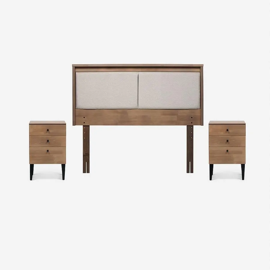 Set Muebles Paul Madera