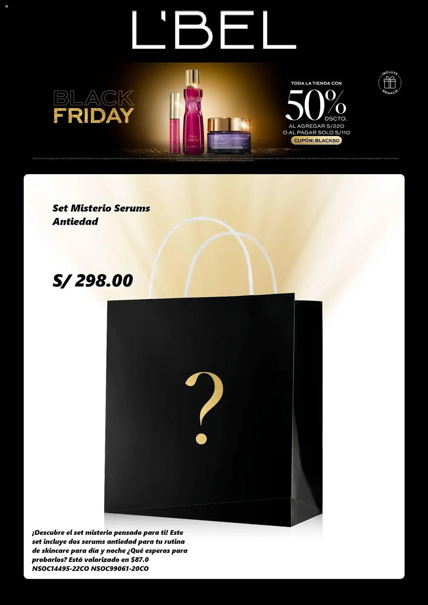 Catálogo de Catálogo L'Bel 27 de noviembre al 1 de diciembre 2025 - Página 6