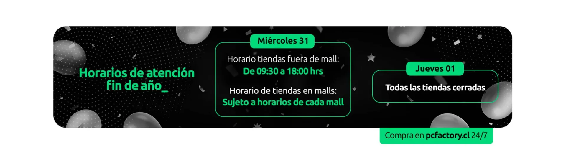 Catálogo de Catálogo PC Factory 31 de diciembre al 31 de diciembre 2026 - Página 1