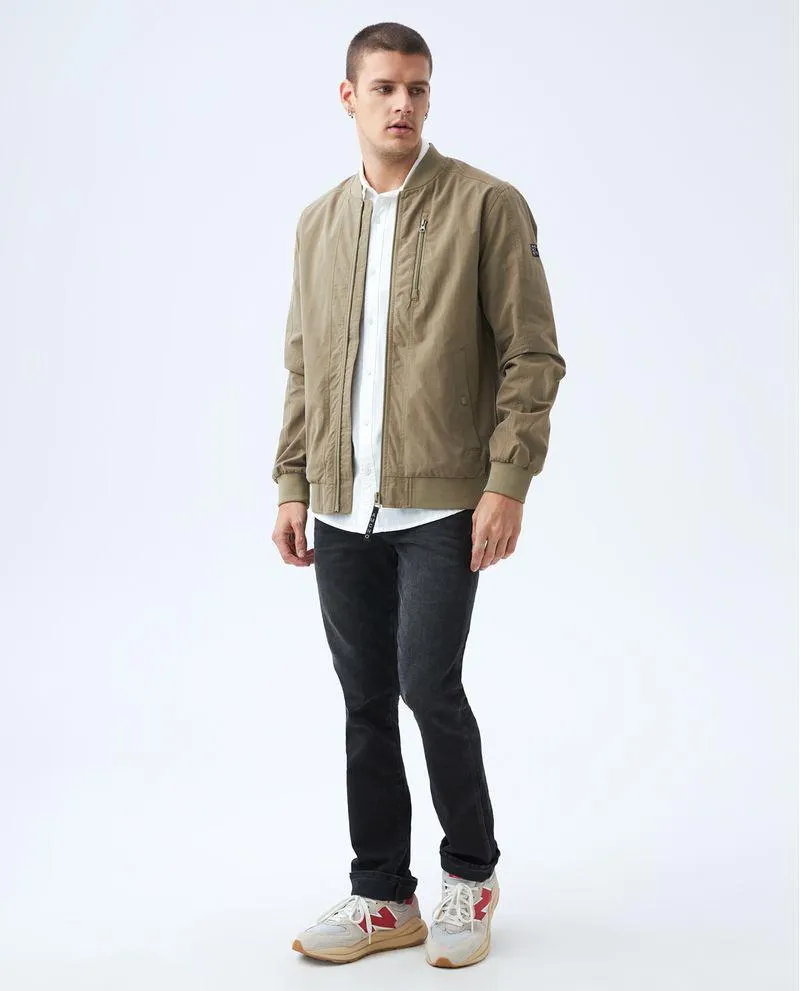 Jean Slim & Straight oscuro para hombre