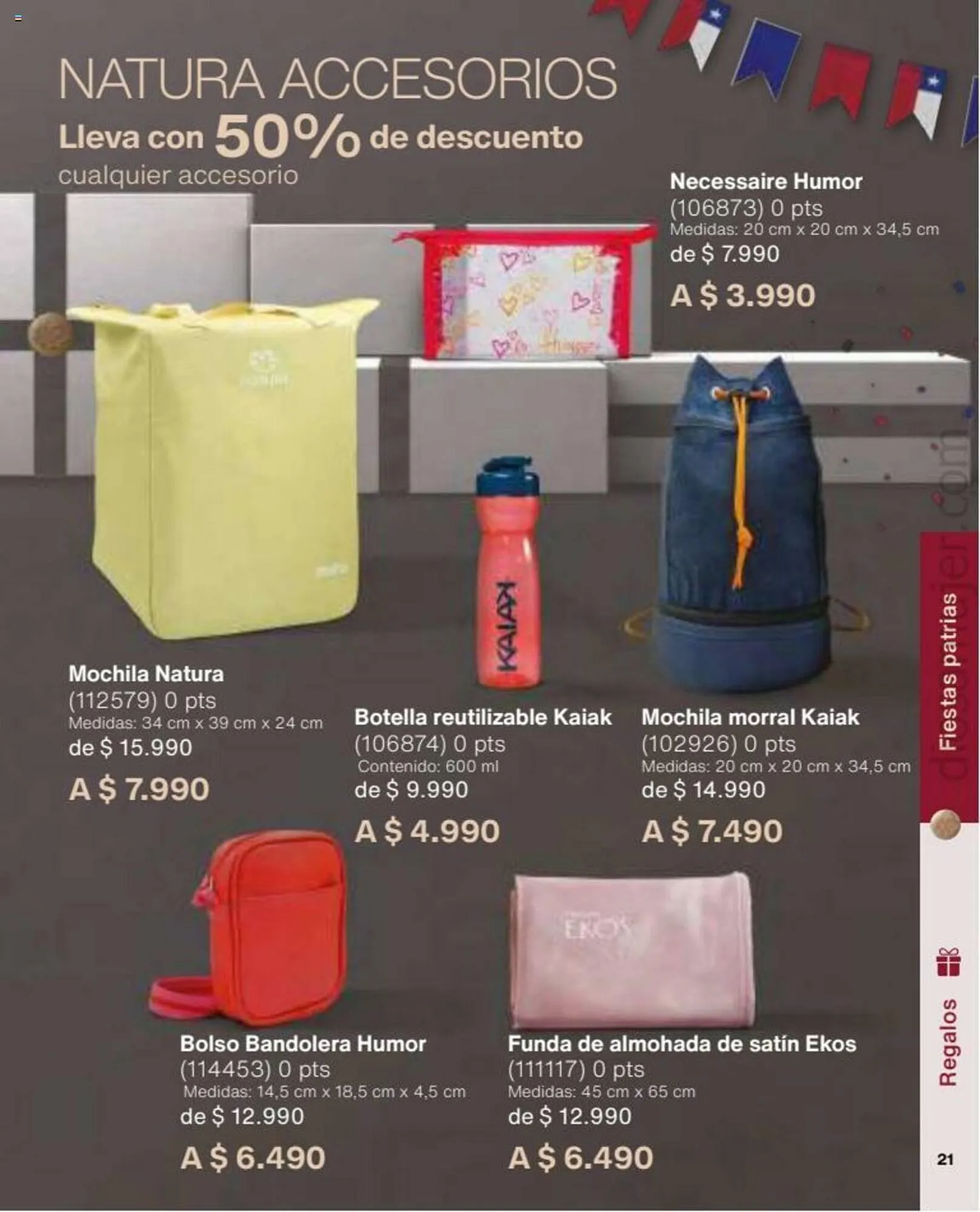 Catálogo de Catálogo Natura 1 de octubre al 15 de octubre 2023 - Página 21