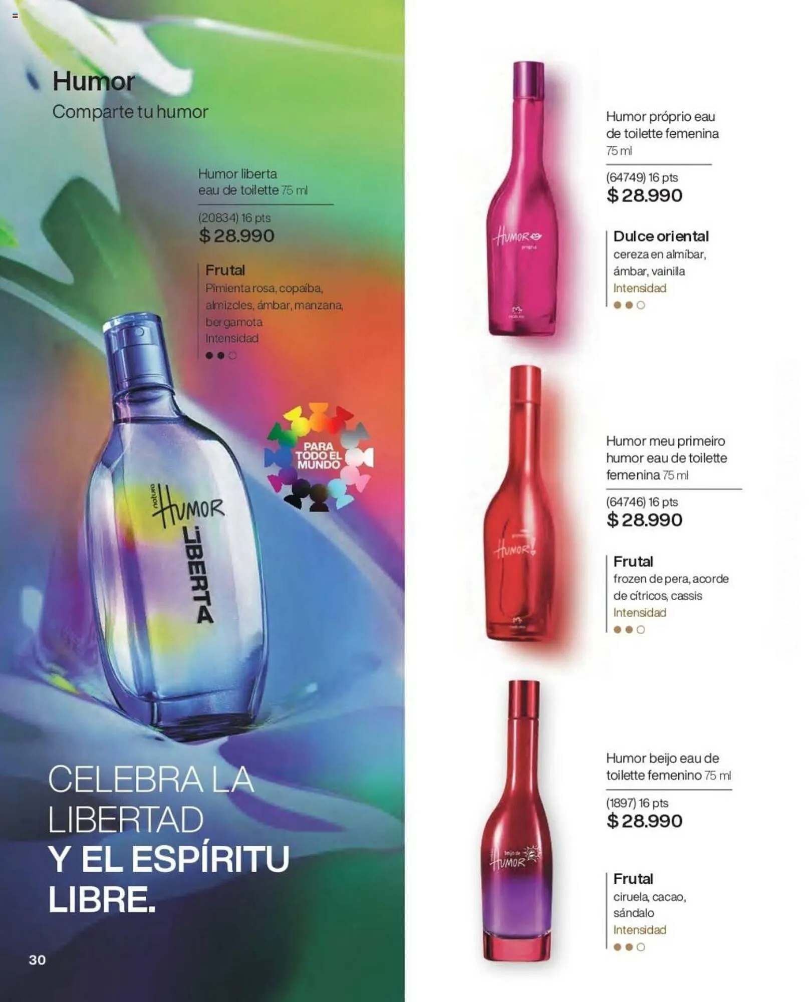 Catálogo de Catálogo Natura 1 de julio al 31 de octubre 2023 - Página 30