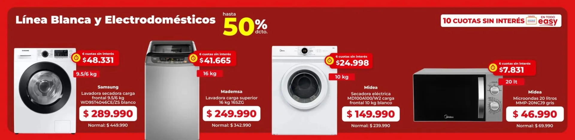 Catálogo de Catálogo Easy 12 de julio al 31 de julio 2025 - Página 4