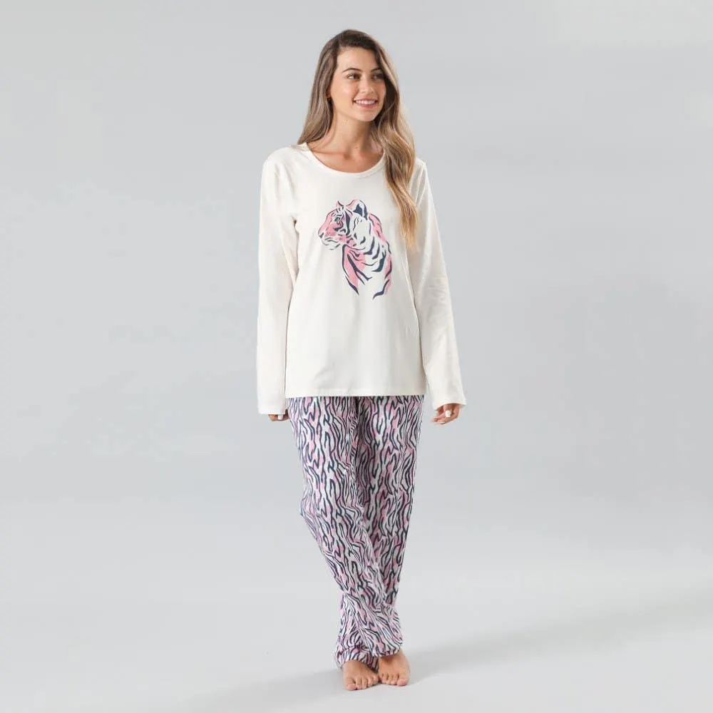 Pijama Cuello Redondo