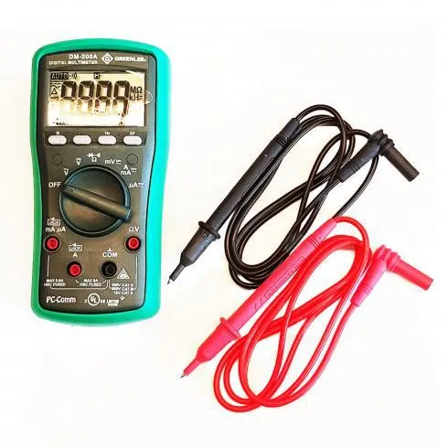 MULTIMETRO 1000 VAC 1000 VDC 10A DM200A