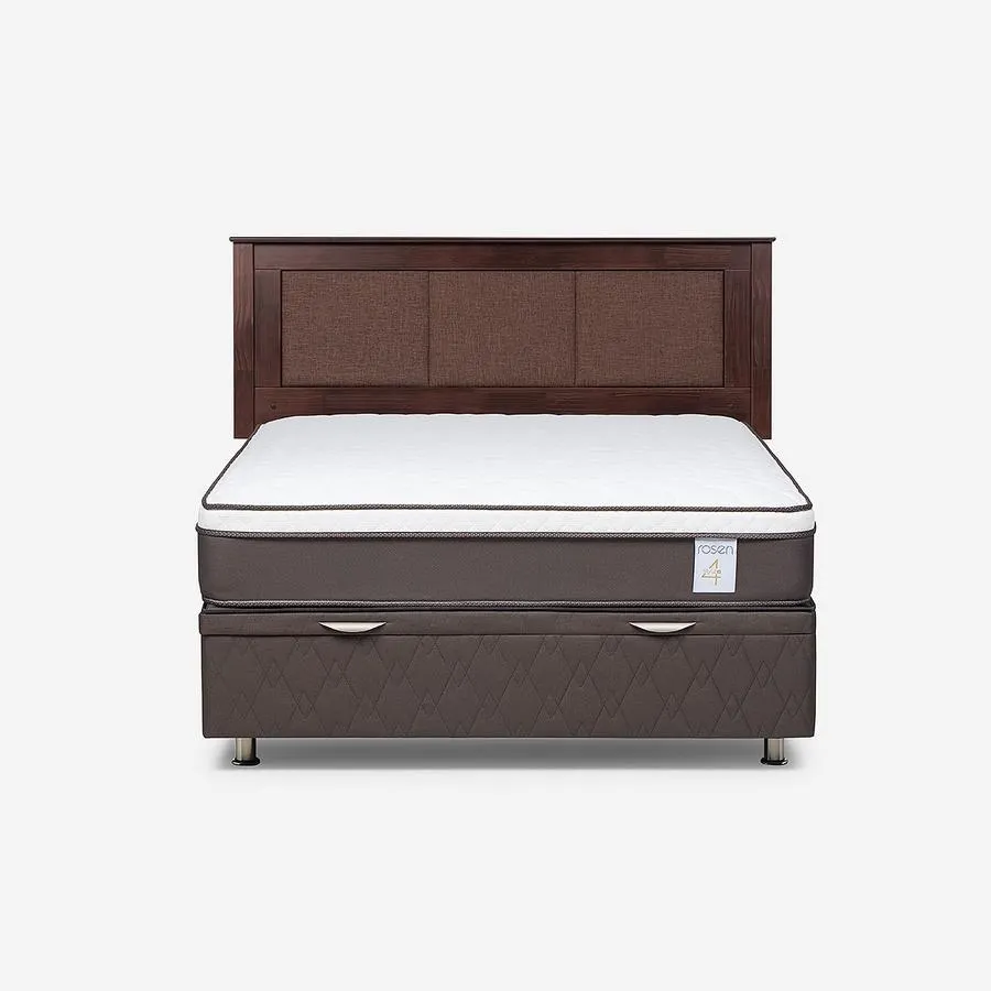 Boxet New Style 4 Plus 2 Plazas + Respaldo Rachel