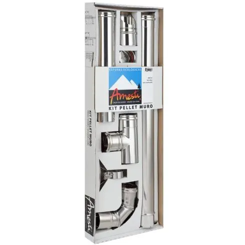 KIT INSTALACION PELLET MURO