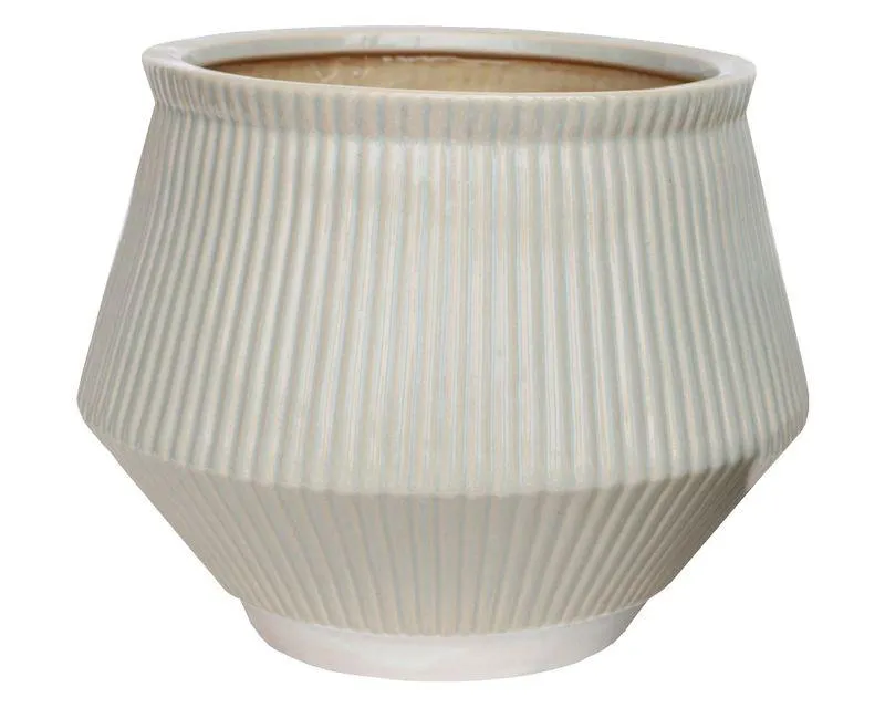 Macetero 32 cm Poseidón gris Outzen